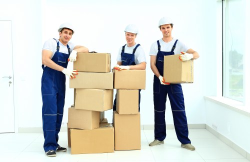 Van service helping with a local move in Stockwell