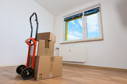 Careful furniture transport and moving support in Stockwell