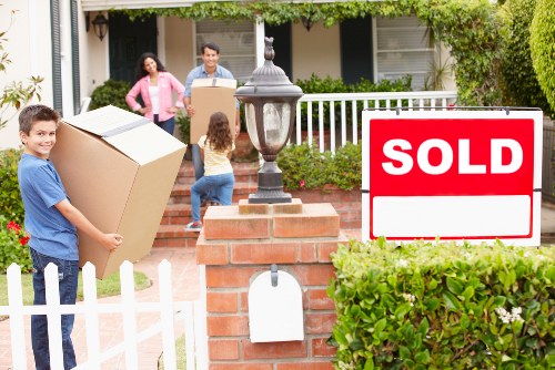 Local business relocation process with loading and unloading in Stockwell